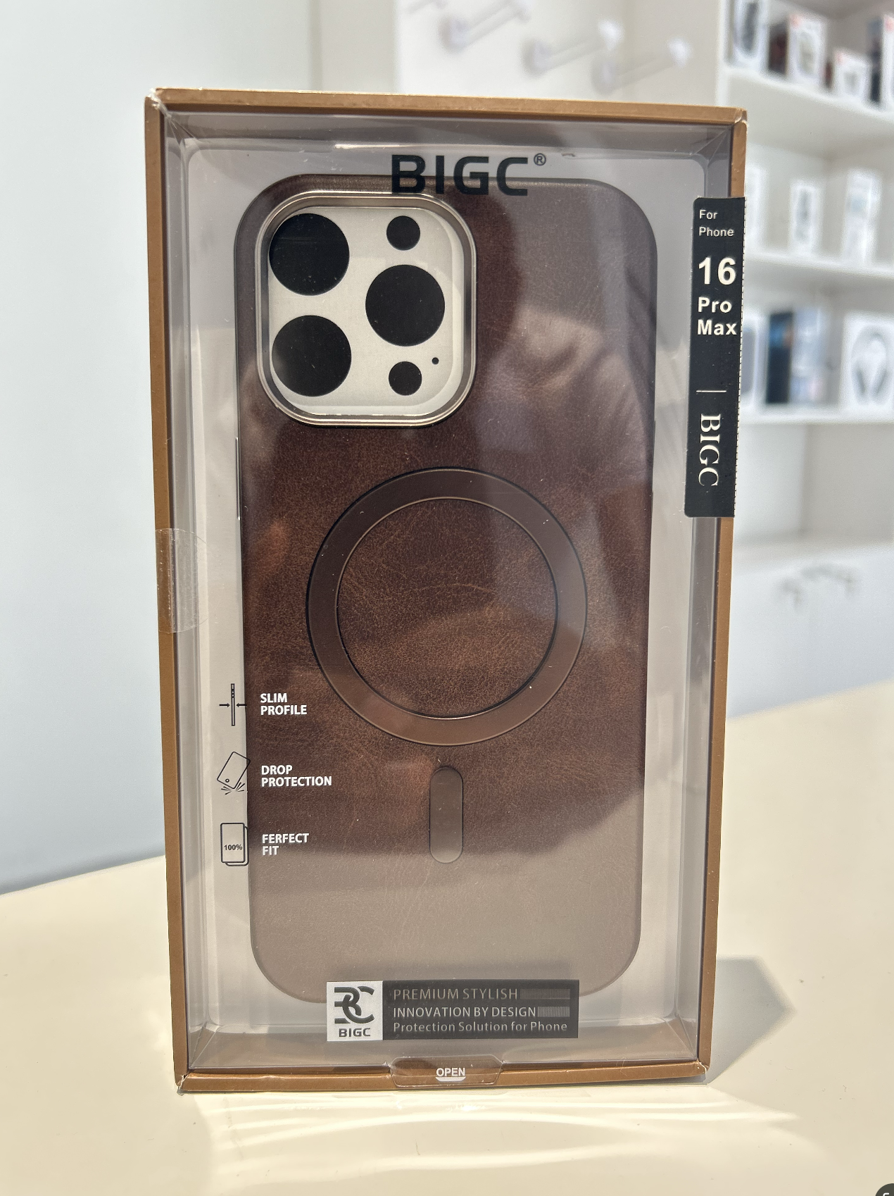 Coque - Fourreaux de téléphone iPhone 16 Pro Max MagSafe - BIGC