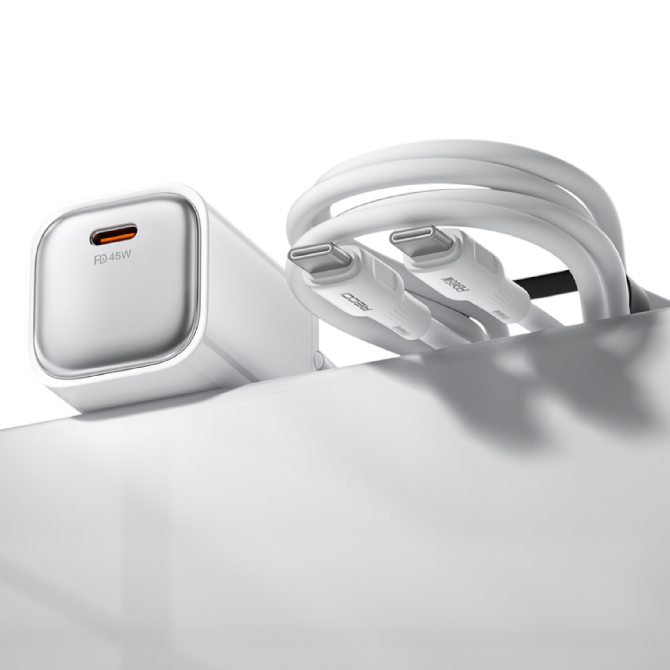 Chargeur Ultra-Rapide 45W - Boitier et Câble - RECCI – Modèle RC132E