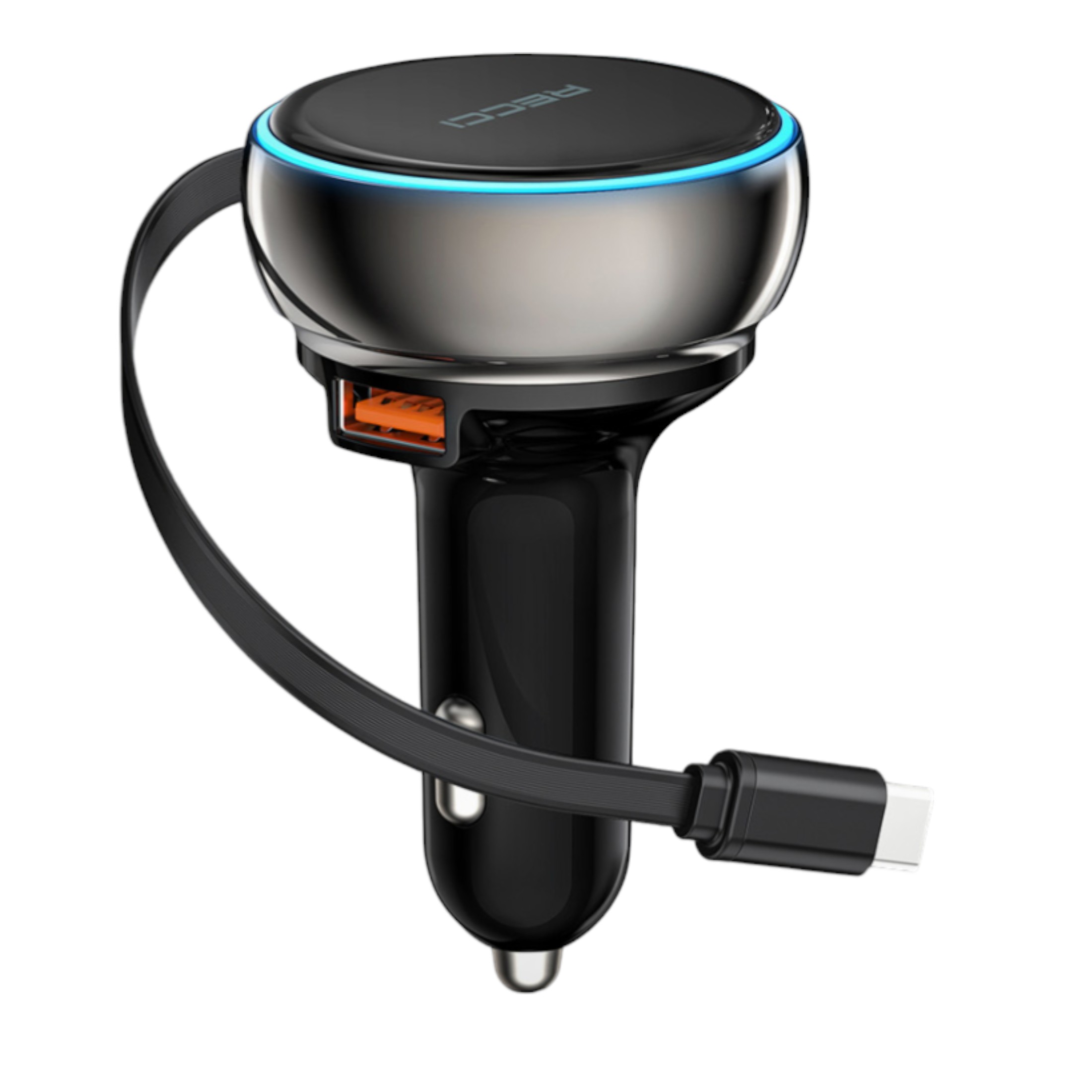 Support Voiture à Charge avec Câble Rétractable - RECCI Modèle RQ10