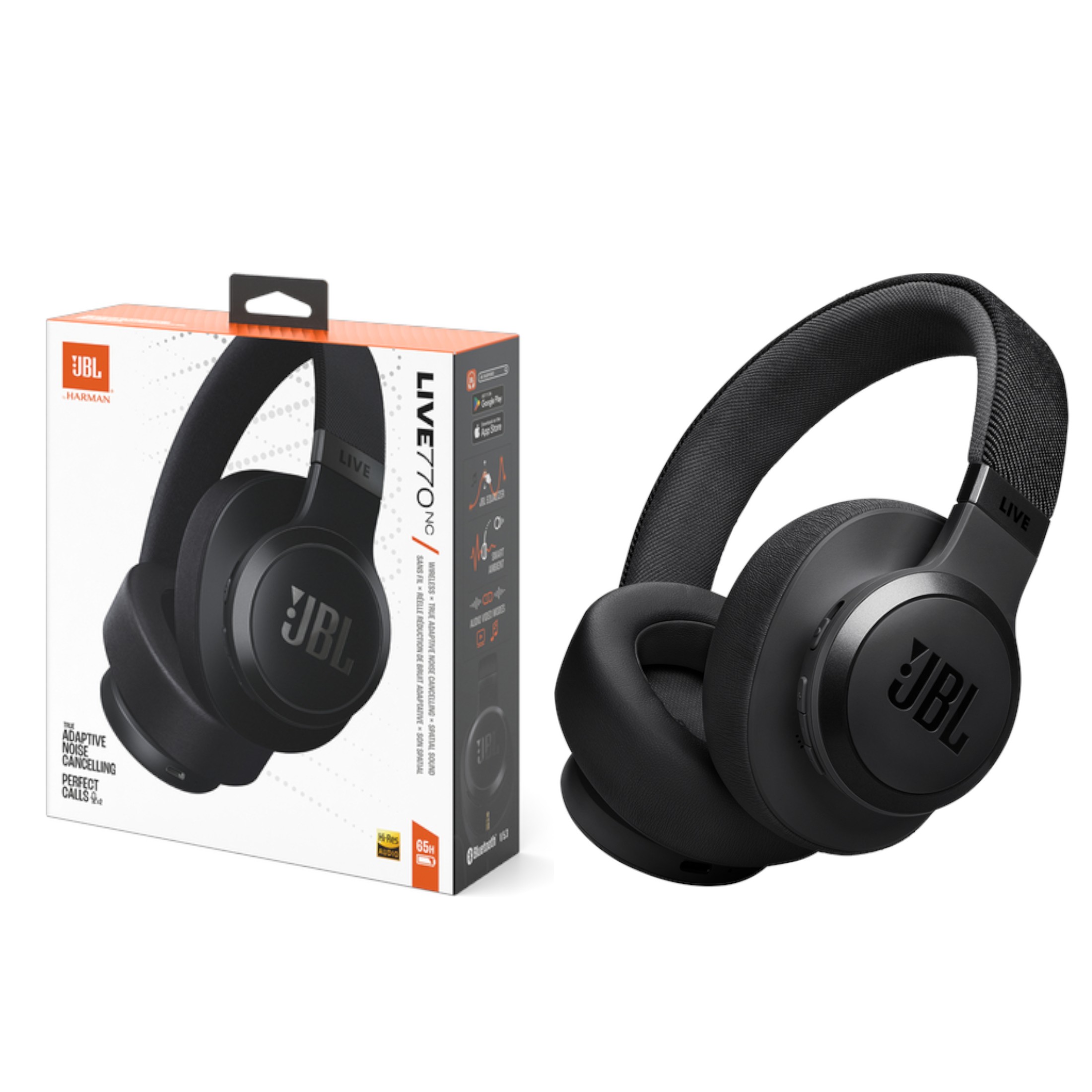 JBL Tune 770NC – Casque Bluetooth sans fil avec ANC