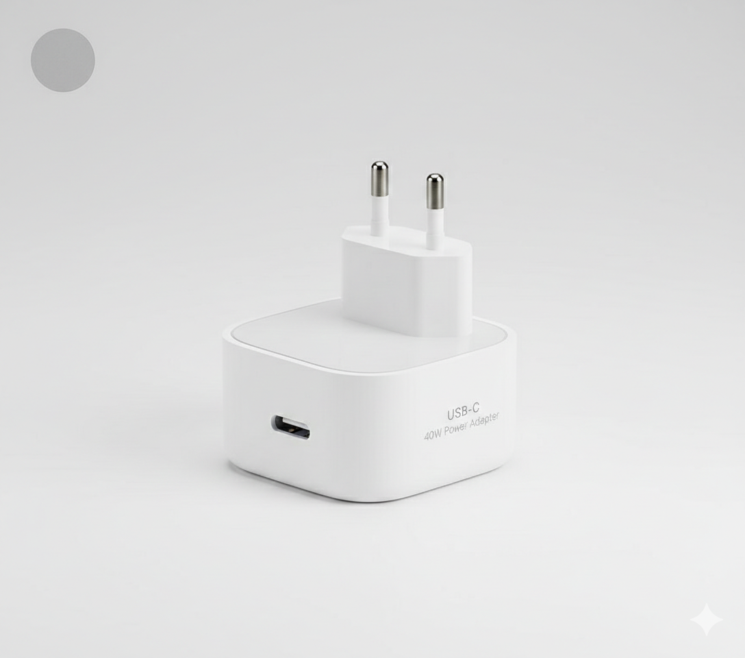 Boitier de chargeur - Adaptateur Secteur USB-C 40W – Charge Rapide